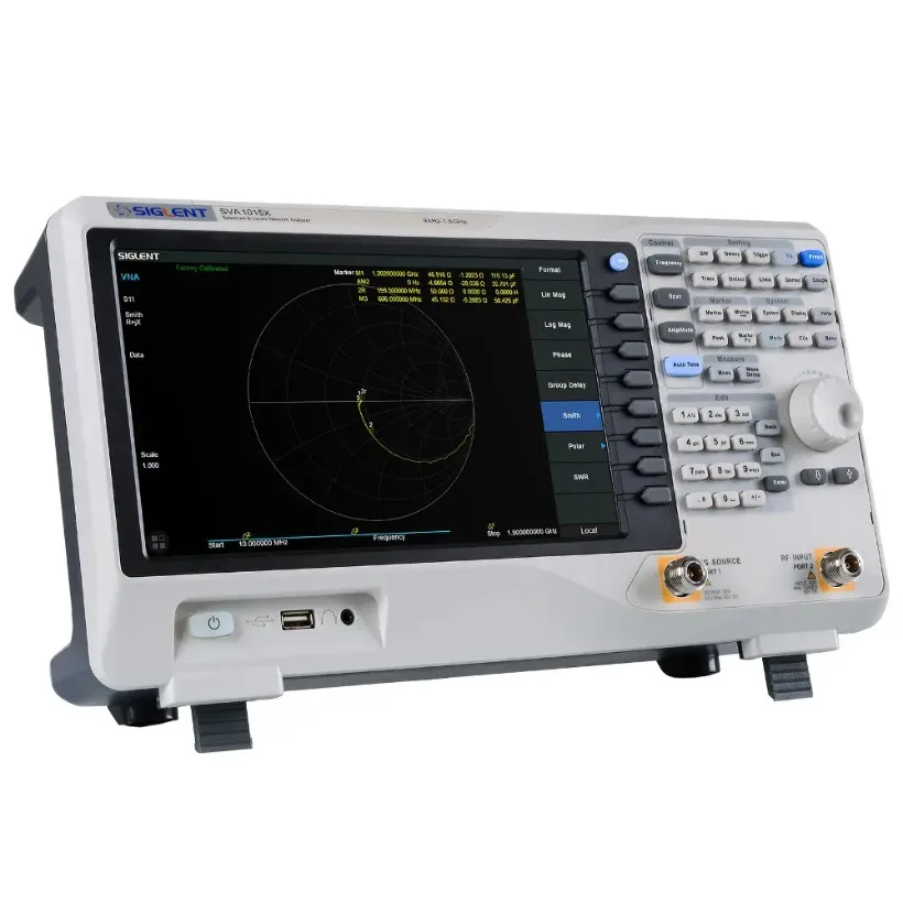 Spectrum Analyzer Tracking Generator 1.5Ghz - SIGLENT SVA1015X 터치스크린 디스플레이, 디지털 스펙트럼