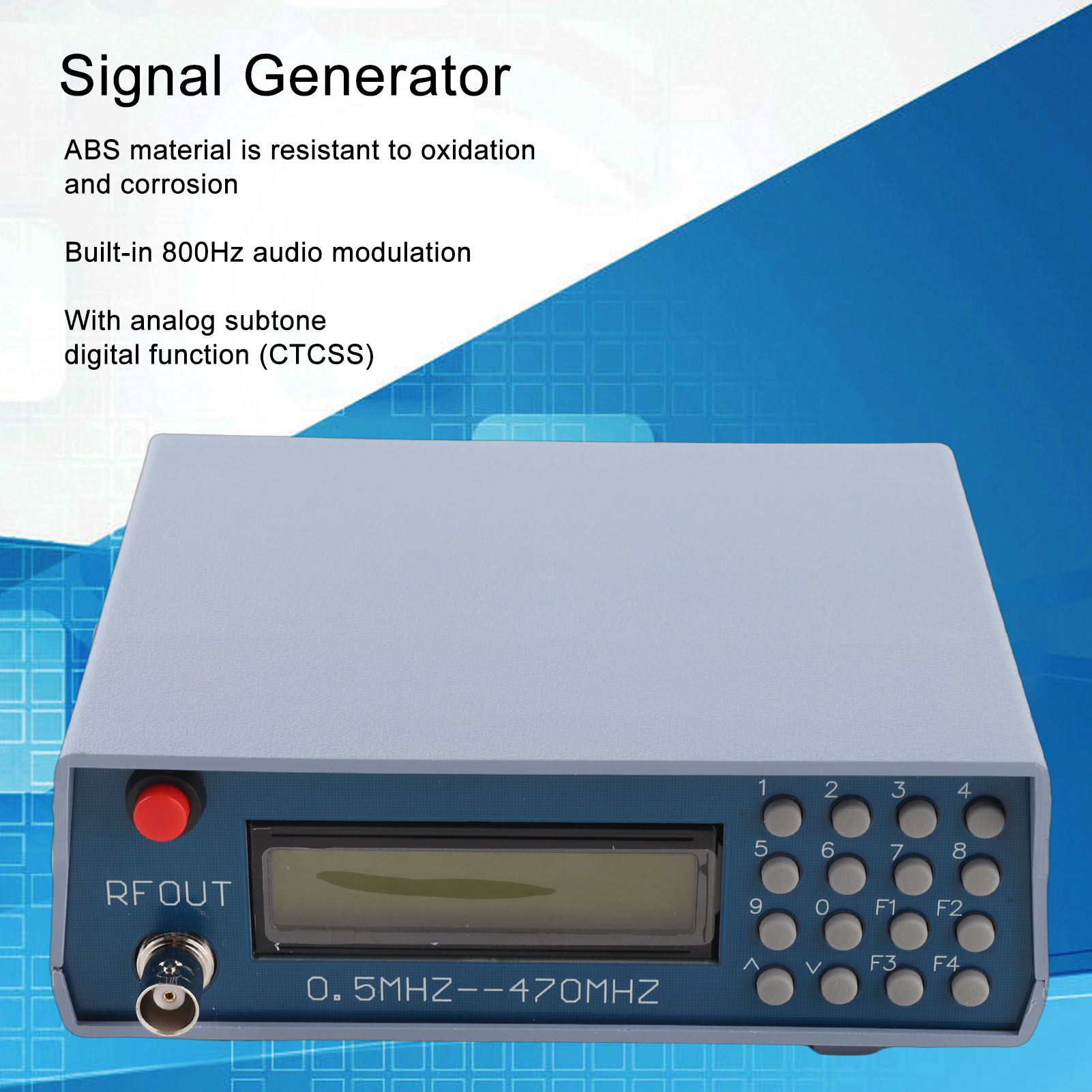 Rf Signal Generator 0.5Mhz To 470Mhz - 기능 신호 발생기 RF 신호 발생기