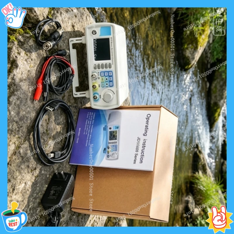Dual Channel Arbitrary Waveform Function Generator 60Mhz - JDS6600 15/30/40/50/60MHz DDS 기능 신호 발생기,