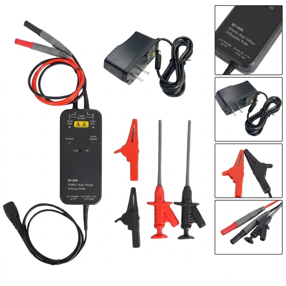 HT8050, HT8100 고전압 차동 프로브, 50M - High Voltage Differential Probe 100Mhz 1300V 리뷰 및 가격