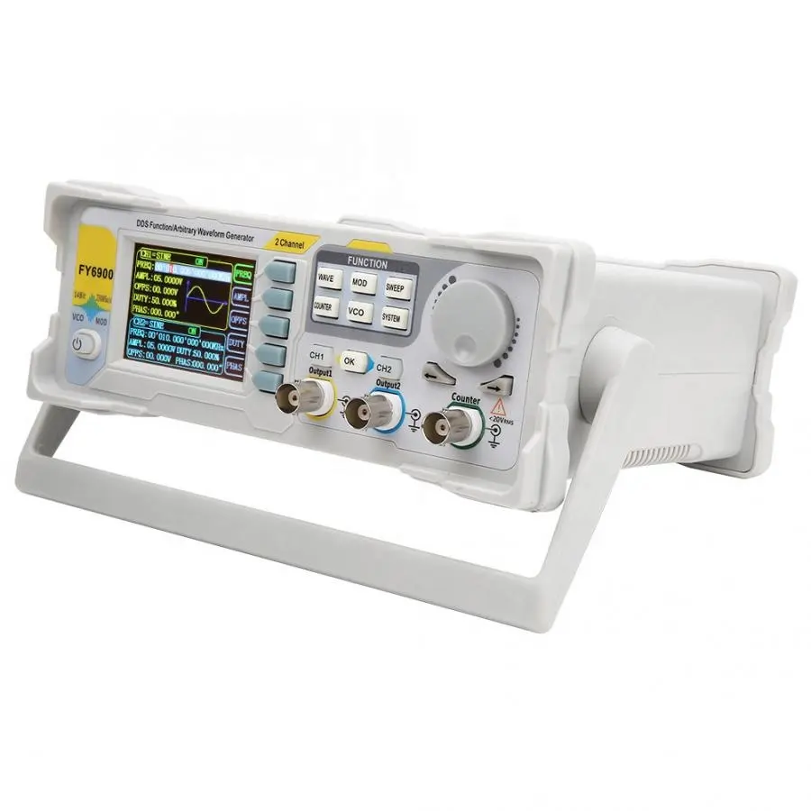FY6900 듀얼 채널 DDS 기능 임의 파형 신호 발 - Dual Channel Arbitrary Waveform Function Generator 60Mhz 리뷰 및 가격