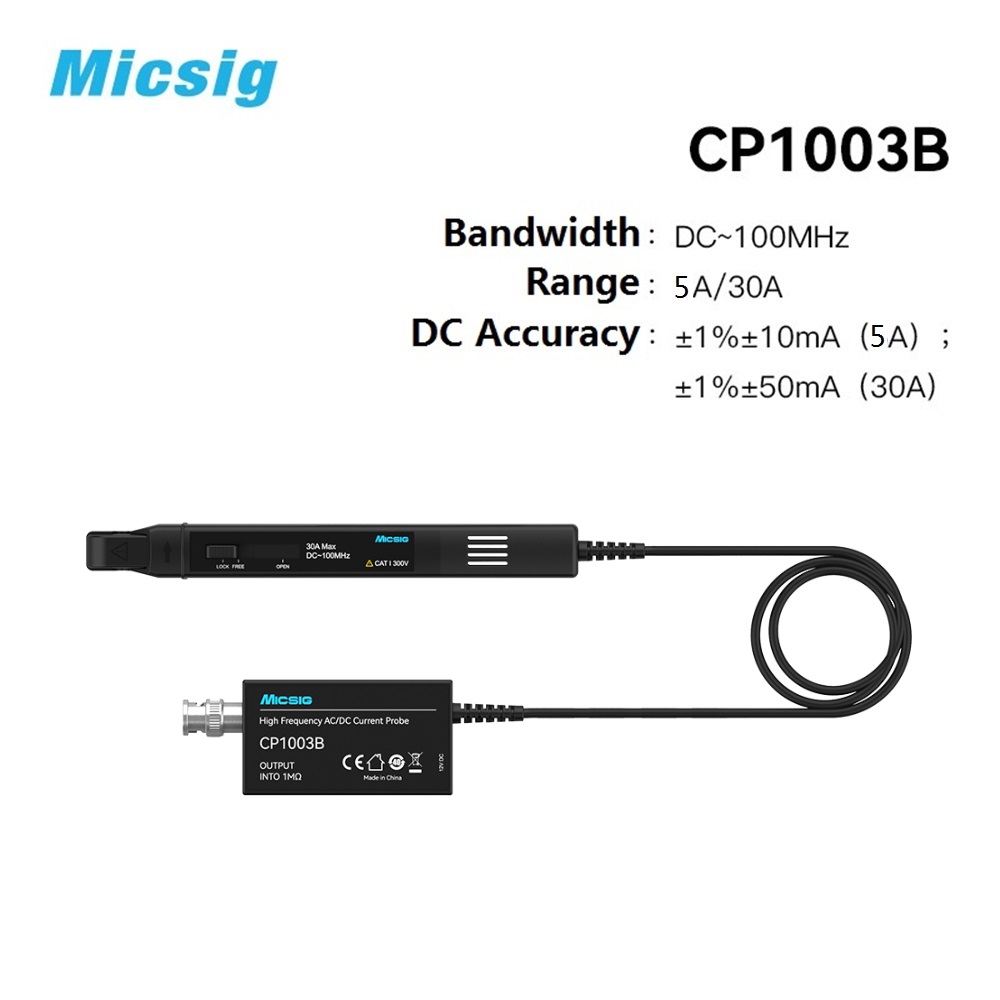 Micsig 고주파 CP1003B CP503B AC/D - Current Probe Ac Dc 50Mhz Oscilloscope 리뷰 및 가격